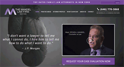 Desktop Screenshot of mandellawfirm.com